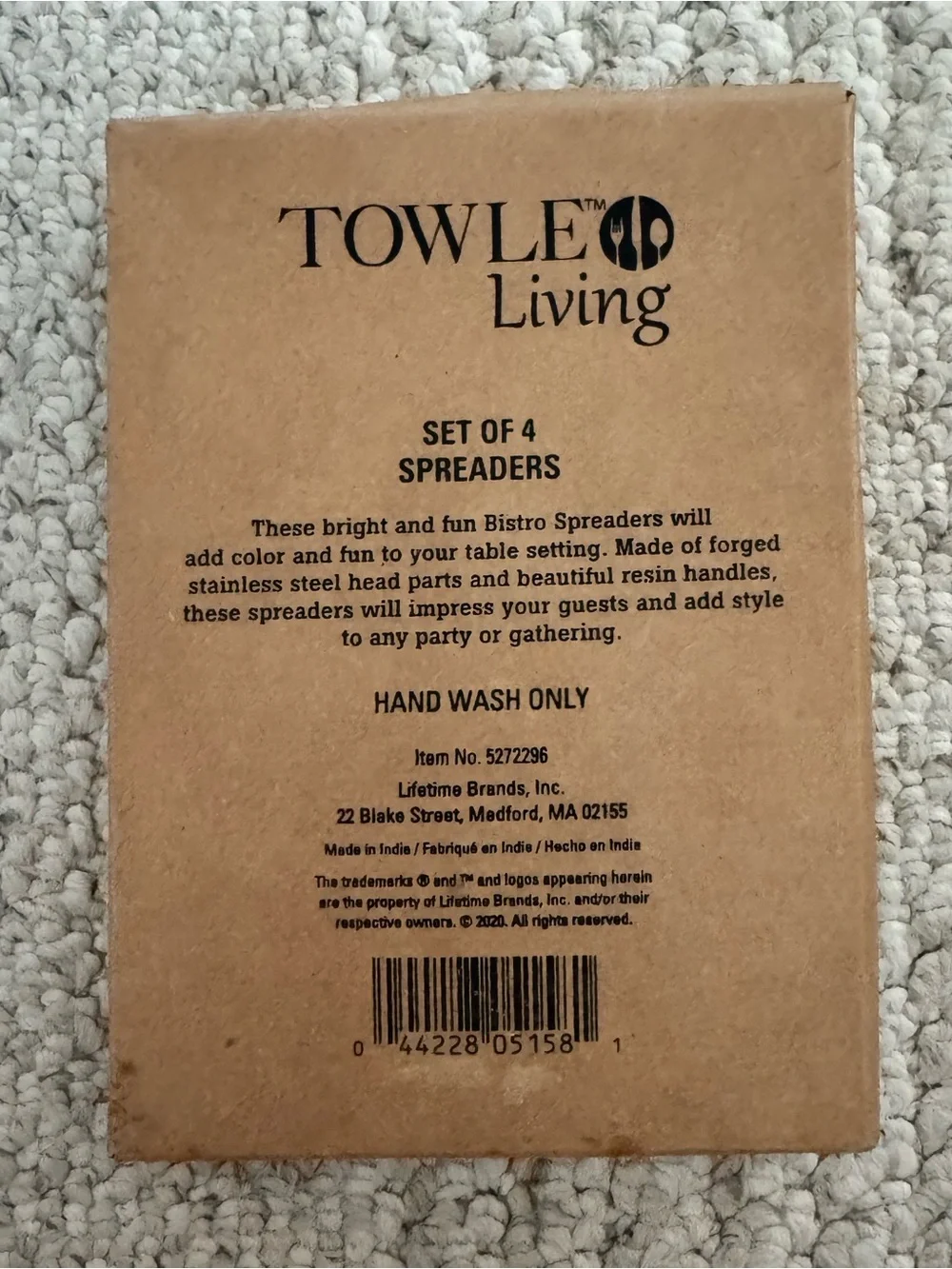 Spreaders - Set of 4 - Towle Living